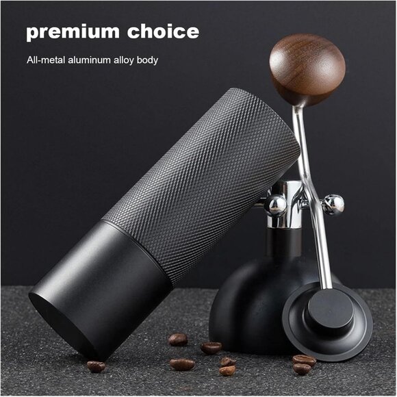 Stainless Steel Manual Coffee Grinder, Portable Haand Grinder for Coffee Lovers - Picture 5 of 7
